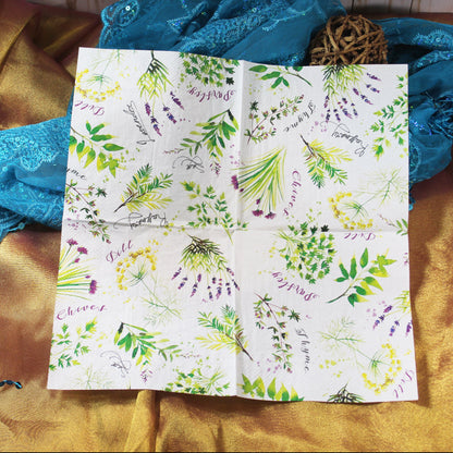 Decoupage Napkins 6 Assorted Floral Designs - Series 4