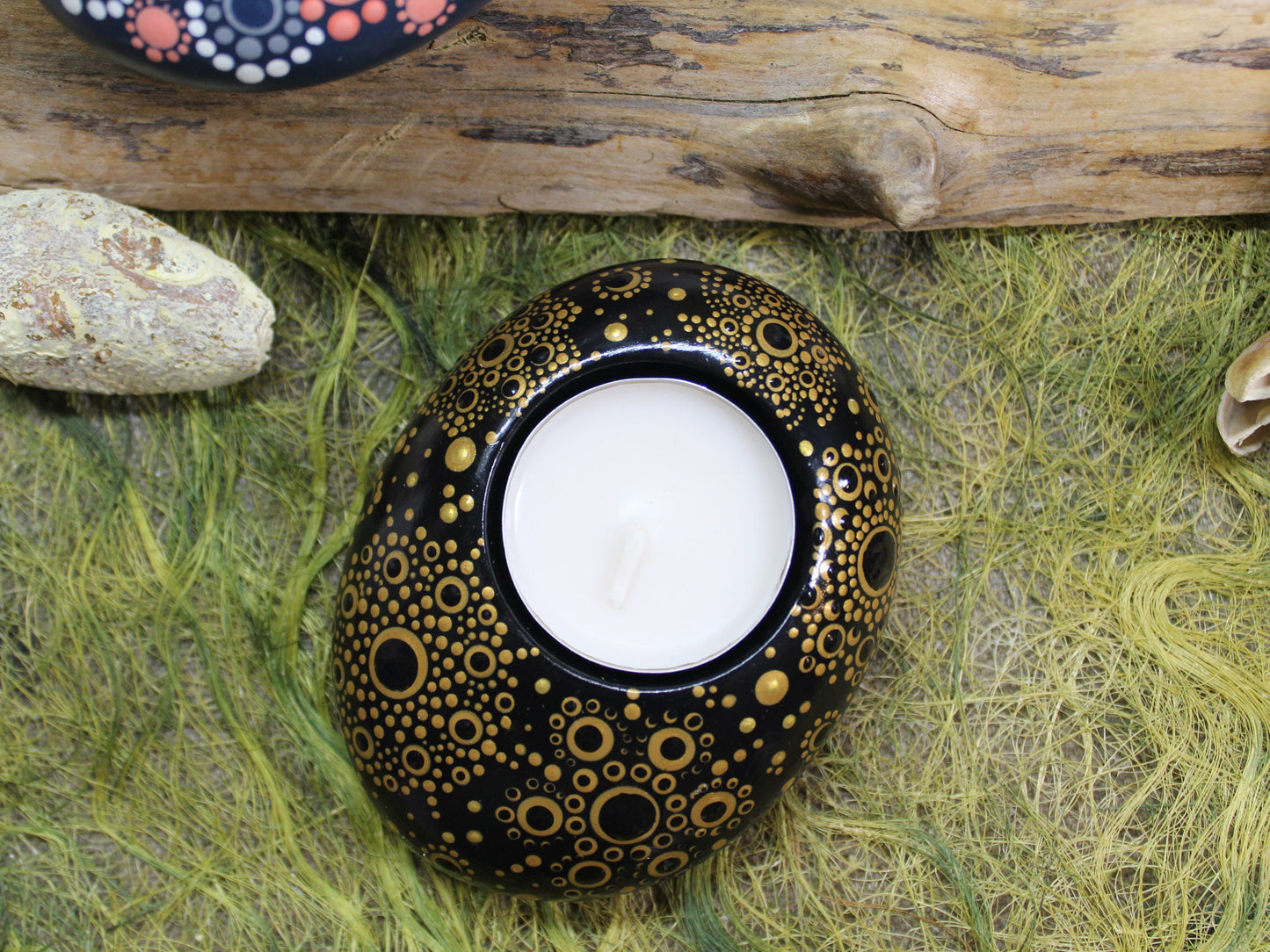 Tea light Candleholder Dot Mandala Candle Holders