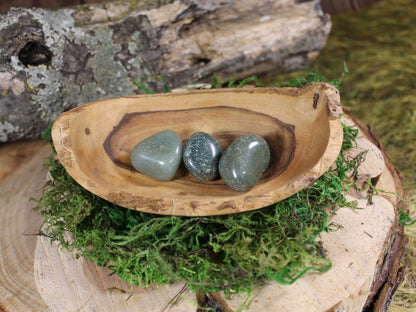 Green Aventurine Tumbled Stones - Healing Crystals for Wiccan Supplies and Spiritual Wellness